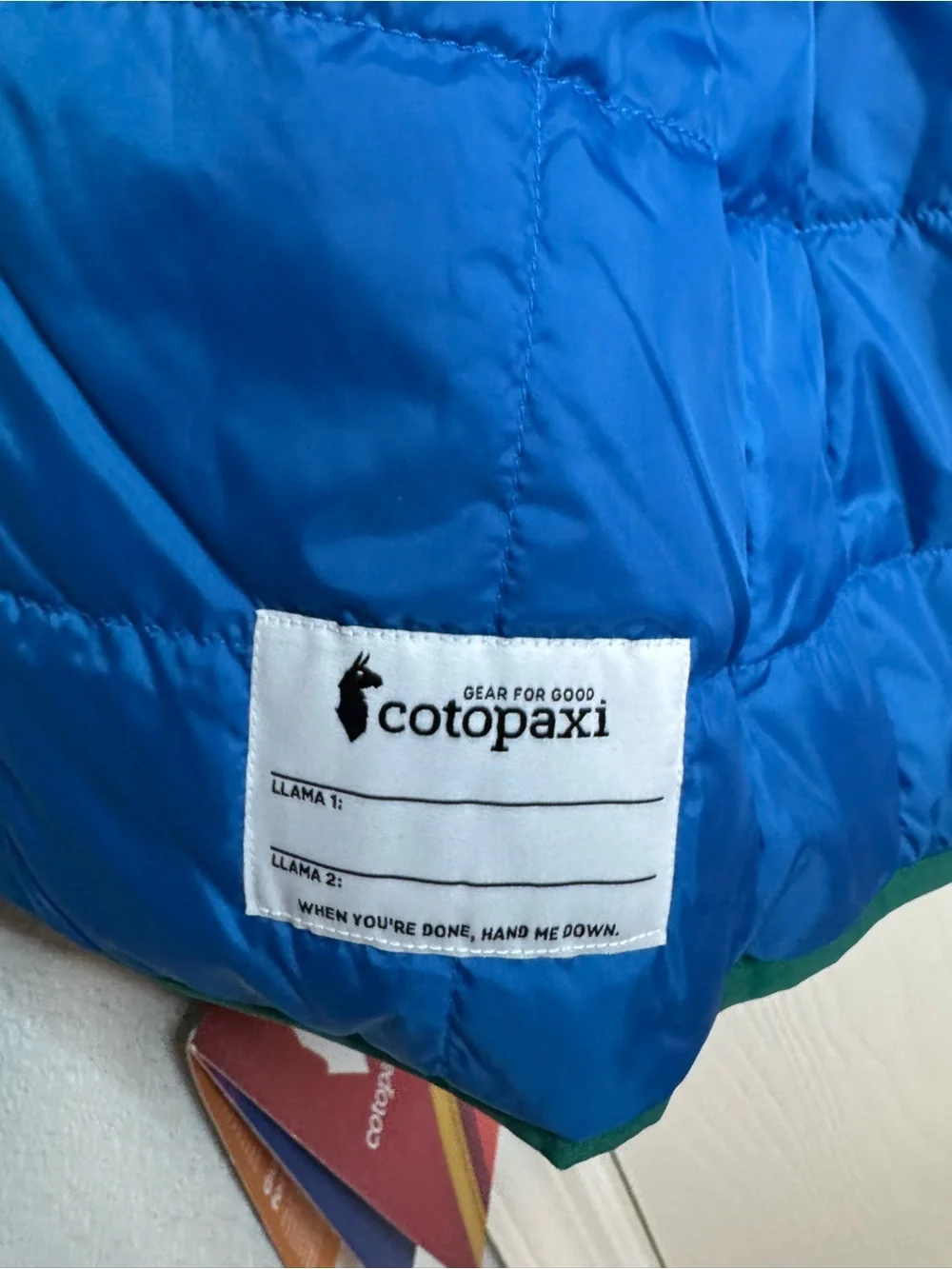 Cotopaxi Kids TECA CALIDO JACKET Boys Size Large Gorpcore Outdoor Hiking Camping